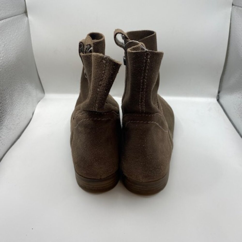 Frye & co Sarah shortie Ankle suede Brown boots - Picture 3 of 6